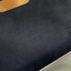 Pre Owned حقيبة لويس فويتون سبرينج ستريت جلد مونوغرام فيرني فضي/تاسلي أصفر جلد إيبي مونوغرام حجم بي إم