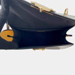 Pre Owned حقيبة لويس فويتون سبرينج ستريت جلد مونوغرام فيرني فضي/تاسلي أصفر جلد إيبي مونوغرام حجم بي إم