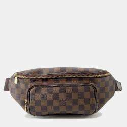 مملوكة مسبقًا حقيبة خصر لويس فويتون ميلفيل بني قماش دامير إيبين