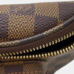 مملوكة مسبقًا حقيبة خصر لويس فويتون ميلفيل بني قماش دامير إيبين