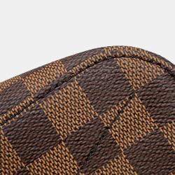 مملوكة مسبقًا حقيبة لوي فيتون سيينا كانفاس داميه إيبيٍه حمراء مقاس بتيت موديل