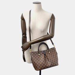 مملوكة مسبقًا حقيبة لوي فيتون سيينا كانفاس داميه إيبيٍه حمراء مقاس بتيت موديل