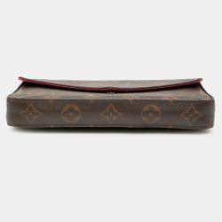 مملوكة مسبقًا Louis Vuitton Brown Monogram Pochette Felicie
