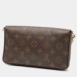 مملوكة مسبقًا Louis Vuitton Brown Monogram Pochette Felicie