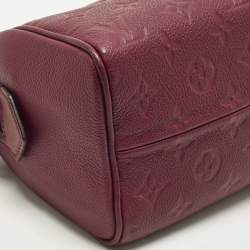 مملوكة مسبقًا حقيبة لويس فيتون سبيدي باندولير 20 أورور مونوجرام إمبريونت جلد