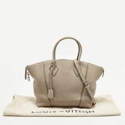 مملوكة مسبقًا Louis Vuitton Soft Lockit PM Galet Leather Bag