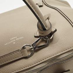 مملوكة مسبقًا Louis Vuitton Soft Lockit PM Galet Leather Bag