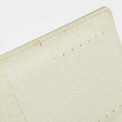 Pre Owned محفظة لووي فيتون أوجيني أبيض إيبي جلدية