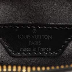 Pre Owned Louis Vuitton Saint Jacques PM Black Epi Leather Bag