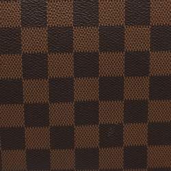 Pre Owned Louis Vuitton Westminister GM Damier Ebene Canvas and Leather Bag