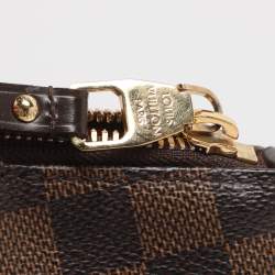 Pre Owned Louis Vuitton Westminister GM Damier Ebene Canvas and Leather Bag