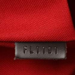 Pre Owned Louis Vuitton Westminister GM Damier Ebene Canvas and Leather Bag