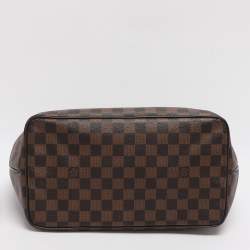 Pre Owned Louis Vuitton Westminister GM Damier Ebene Canvas and Leather Bag