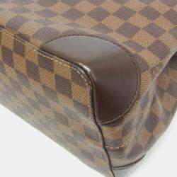 مملوكة مسبقًا Louis Vuitton Damier Hampstead PM Handbag Brown Ebene
