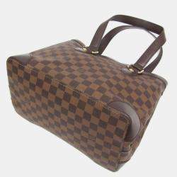 مملوكة مسبقًا Louis Vuitton Damier Hampstead PM Handbag Brown Ebene