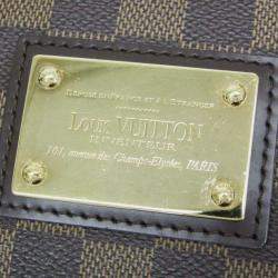 مملوكة مسبقًا Louis Vuitton Damier Hampstead PM Handbag Brown Ebene