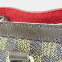 مملوكة مسبقًا Louis Vuitton Damier Hampstead PM Handbag Brown Ebene