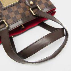 مملوكة مسبقًا Louis Vuitton Damier Hampstead PM Handbag Brown Ebene