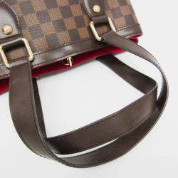 مملوكة مسبقًا Louis Vuitton Damier Hampstead PM Handbag Brown Ebene