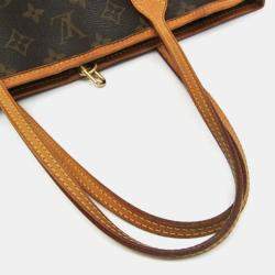 Pre Owned Louis Vuitton Monogram Neverfull PM Tote Bag Monogram
