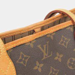 Pre Owned Louis Vuitton Monogram Neverfull PM Tote Bag Monogram