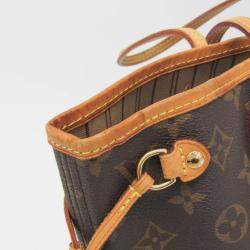 Pre Owned Louis Vuitton Monogram Neverfull PM Tote Bag Monogram