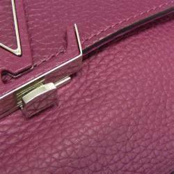 Pre Owned حقيبة يد لوي فيتون بارناسيا فولتا كتف أرجوانية