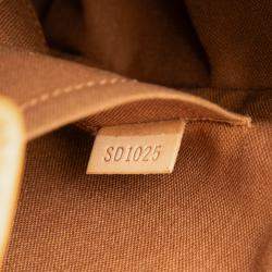 مملوكة مسبقًا Louis Vuitton Brown Monogram Batignolles Vertical PM