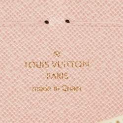 Pre Owned Louis Vuitton Clemence Damier Azur Canvas Wallet