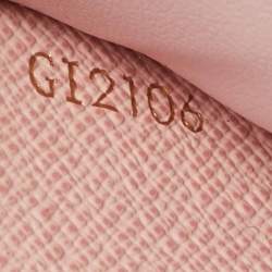 Pre Owned Louis Vuitton Clemence Damier Azur Canvas Wallet