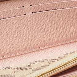 Pre Owned Louis Vuitton Clemence Damier Azur Canvas Wallet