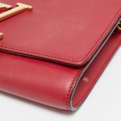 مملوكة مسبقًا حقيبة لويس فويتون لويس جلد بني سلسلة متوسطة