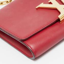 مملوكة مسبقًا حقيبة لويس فويتون لويس جلد بني سلسلة متوسطة