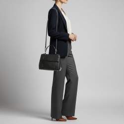 Pre Owned Louis Vuitton Cluny BB Black Epi Leather Bag