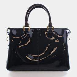 Pre Owned Lous Vuitton Vernis Miroir Tote With Strap