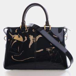 Pre Owned Lous Vuitton Vernis Miroir Tote With Strap