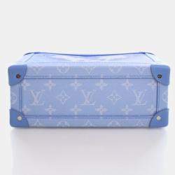 Pre Owned Louis Vuitton Monogram Clouds Soft Trunk Messenger