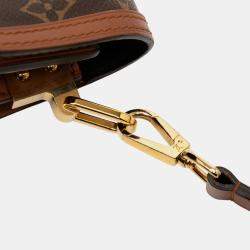 Pre Owned حقيبة لوي فيتون دوفين ميني مونوغرام بني معكوس