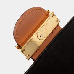 Pre Owned حقيبة لوي فيتون دوفين ميني مونوغرام بني معكوس