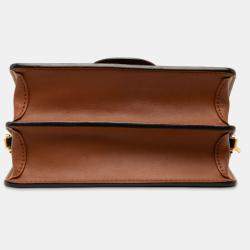 Pre Owned حقيبة لوي فيتون دوفين ميني مونوغرام بني معكوس