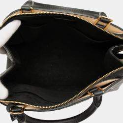 Pre Owned Louis Vuitton Black Brown Bicolor Monogram Empreinte Giant Petit Palais