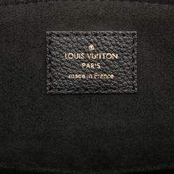 Pre Owned Louis Vuitton Black Brown Bicolor Monogram Empreinte Giant Petit Palais