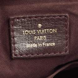 Pre Owned حقيبة لوي فيتون آديل رابسودي مونوغرامي بني داكن MM