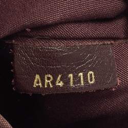 Pre Owned حقيبة لوي فيتون آديل رابسودي مونوغرامي بني داكن MM