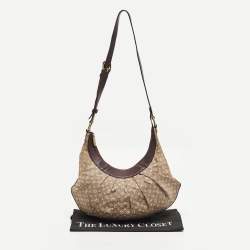 Pre Owned حقيبة لوي فيتون آديل رابسودي مونوغرامي بني داكن MM