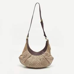 Pre Owned حقيبة لوي فيتون آديل رابسودي مونوغرامي بني داكن MM