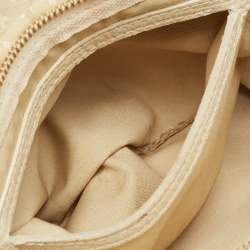 Pre Owned Louis Vuitton Speedy 30 Dune Monogram Mini Lin Canvas Bag