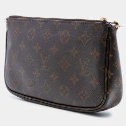 مملوكة مسبقًا Louis Vuitton Brown Monogram Multi Pochette Accessoires