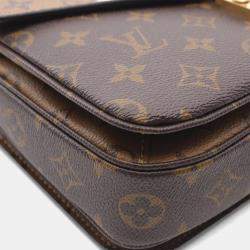 مملوكة مسبقًا Louis Vuitton Pochette Metis MM Monogram Reverse Canvas Shoulder Bag