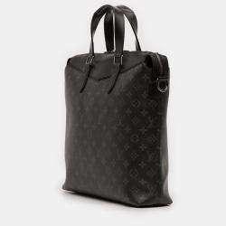 مملوكة مسبقًا Louis Vuitton Black Monogram Eclipse Explorer Tote